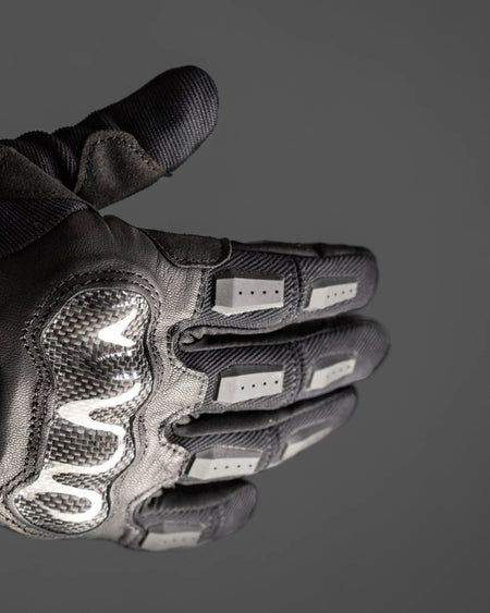 Acerbis Carbon G 5.0 Road Gloves - SwiftMoto black-red