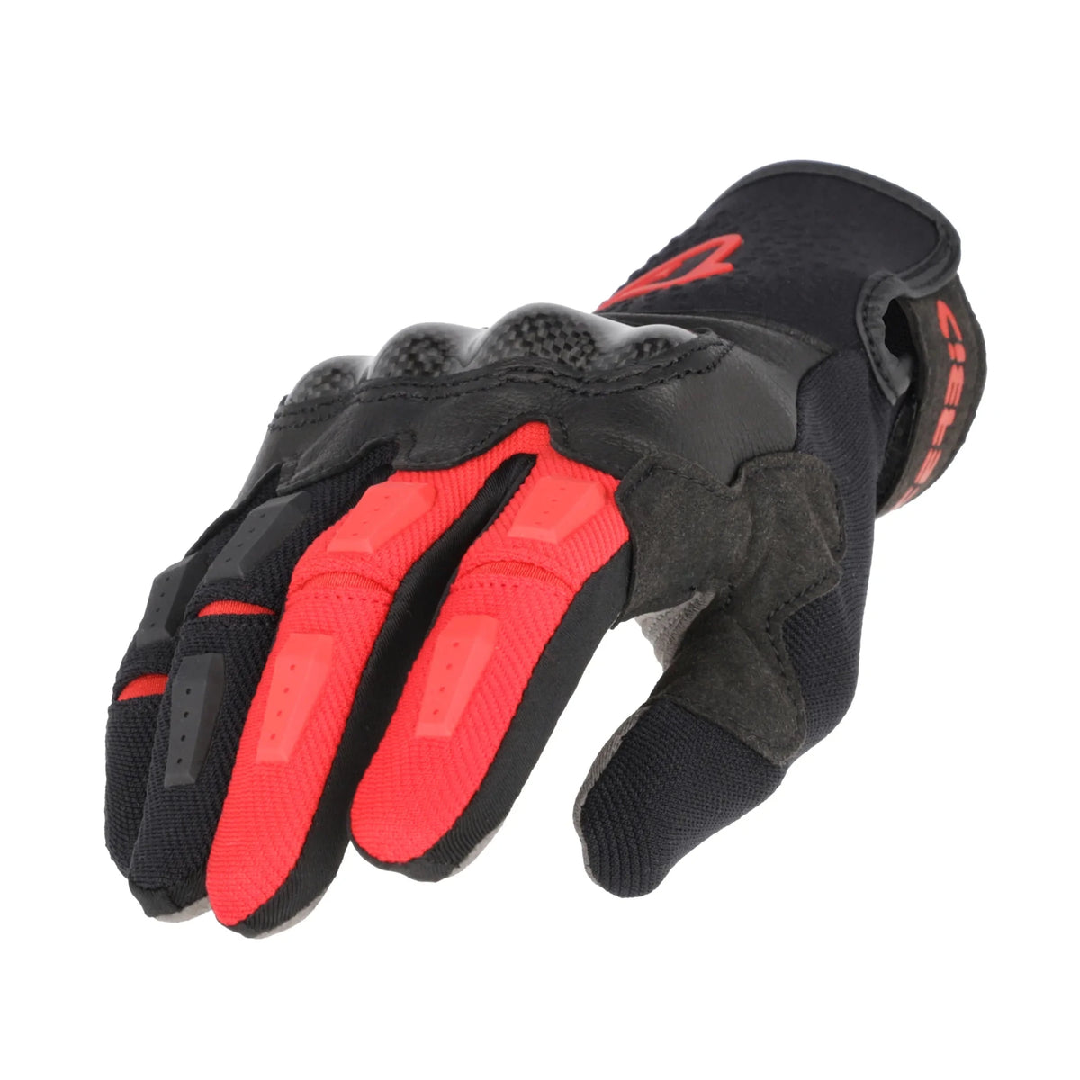 Acerbis Carbon G 5.0 Road Gloves - SwiftMoto black-red