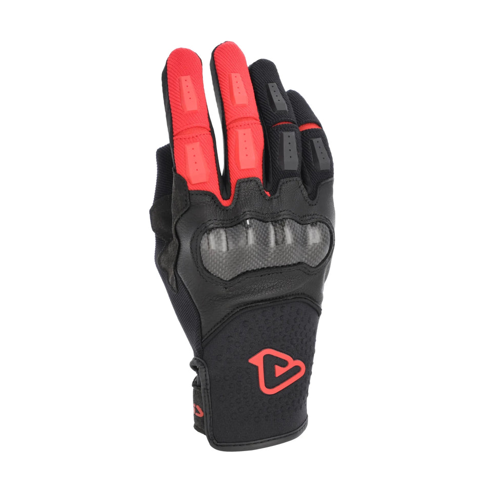 Acerbis Carbon G 5.0 Road Gloves - SwiftMoto black-red