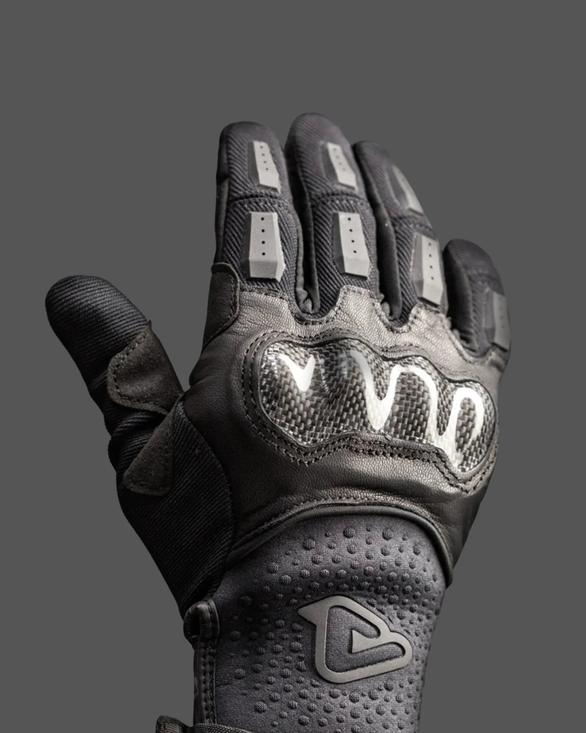 Acerbis Carbon G 5.0 Road Gloves - SwiftMoto black-red