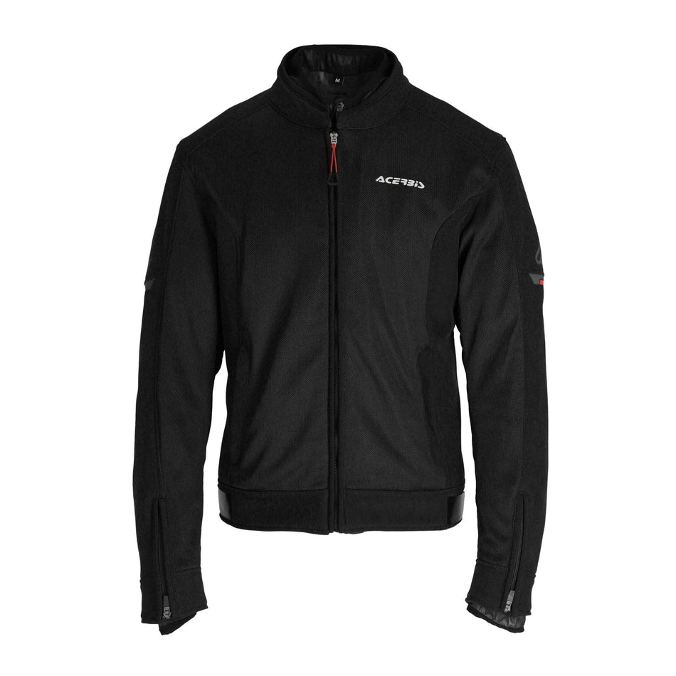 Acerbis Gordon Waterproof Mesh Motorcycle Jacket - SwiftMoto black