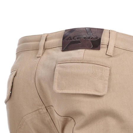Acerbis Jeans Cargo Slim AA Motorcycle Jeans - SwiftMoto beige
