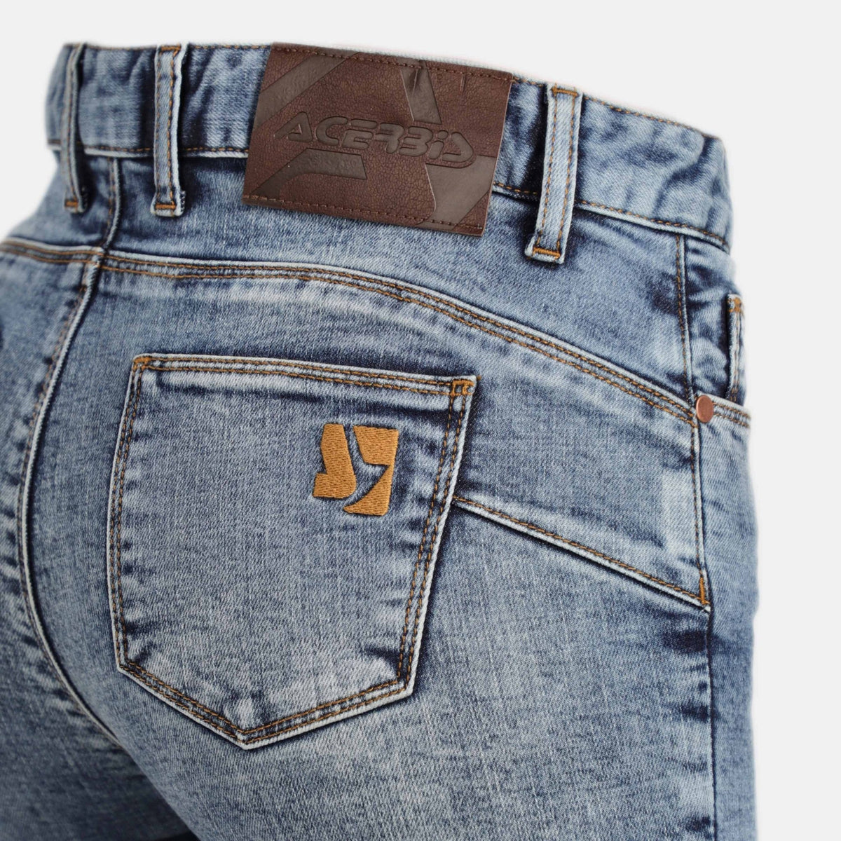 Acerbis Jeans Slim Lady AA Motorcycle Jeans - SwiftMoto blue