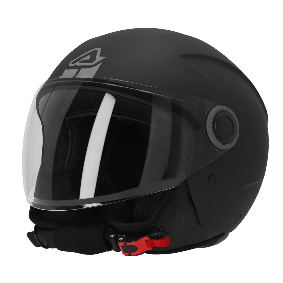 Acerbis Jet Brezza Urban Helmet - SwiftMoto dark-grey