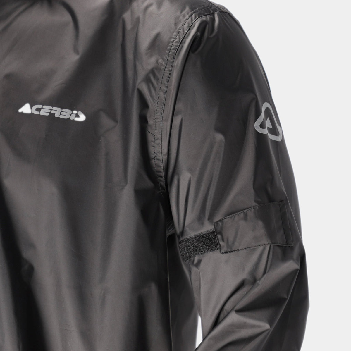 Acerbis Micropak 10K Motorcycle Rain Jacket - SwiftMoto black
