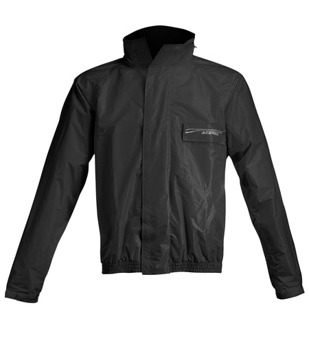 Acerbis Rain Suit Logo Motorcycle Rain Suit - SwiftMoto black