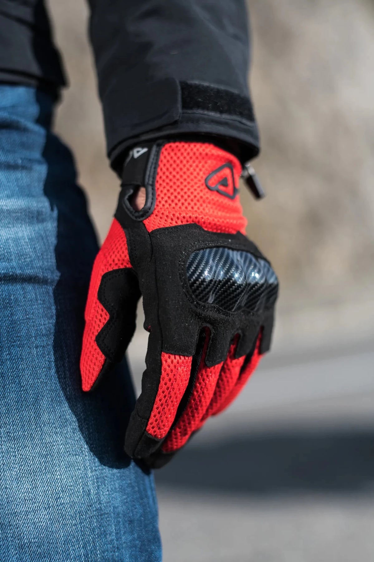 Acerbis Ramsey MY Vented Road Gloves - SwiftMoto black