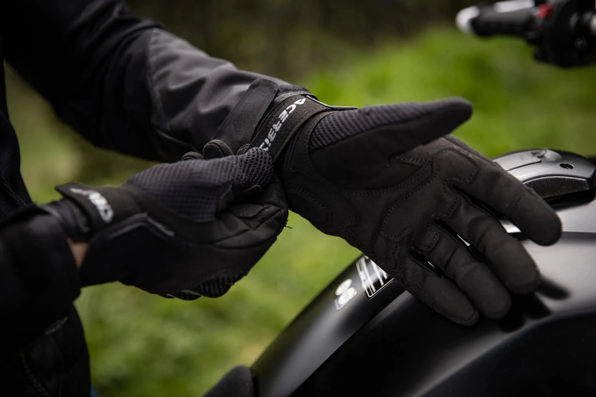 Acerbis Ramsey MY Vented Road Gloves - SwiftMoto black