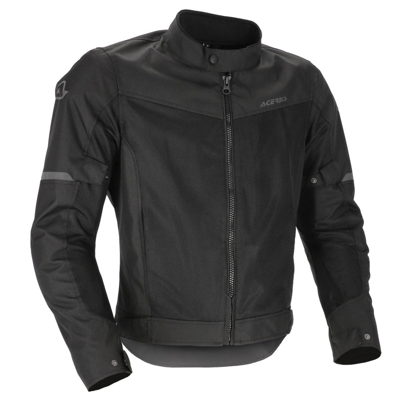 Acerbis Ramsey Vented 2.0 Motorcycle Jacket - SwiftMoto black