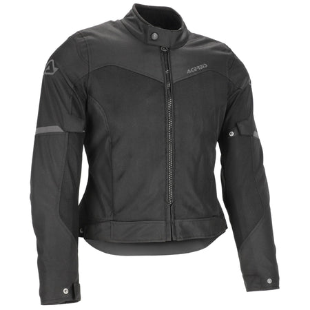 Acerbis Ramsey Vented 2.0 Women’s Motorcycle Jacket - SwiftMoto black