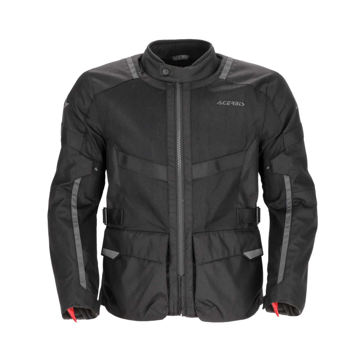 Acerbis Ramsey Vented Long Motorcycle Jacket - SwiftMoto black
