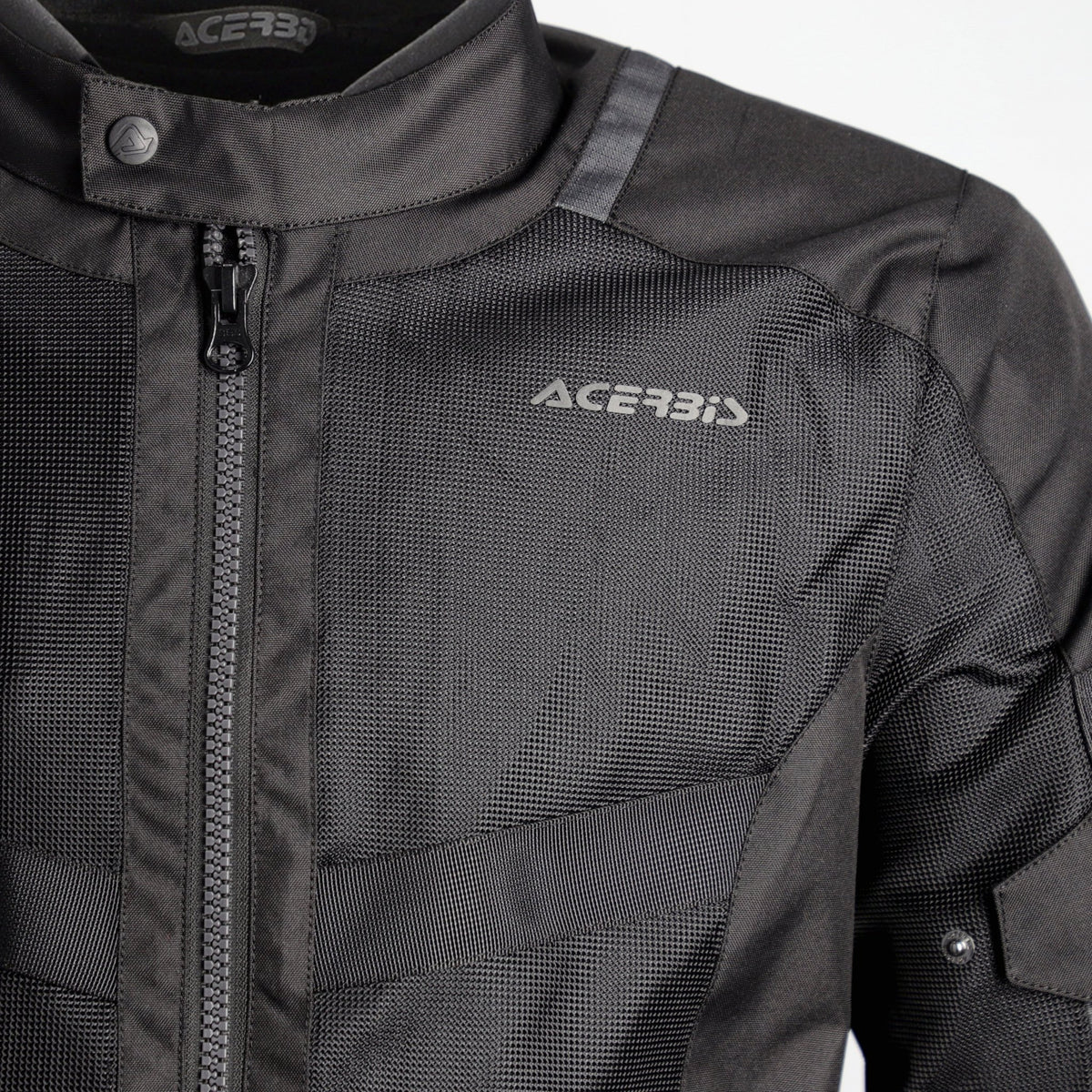 Acerbis Ramsey Vented Long Motorcycle Jacket - SwiftMoto black