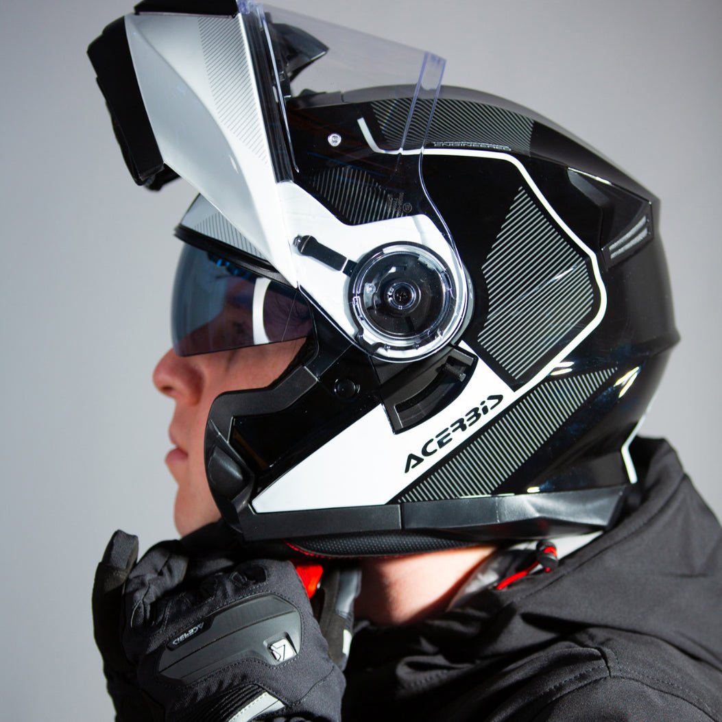 Acerbis Serel 22-06 Modular Touring Helmet - SwiftMoto black-2