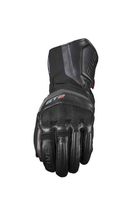 FIVE GT2 EVO WP+ Waterproof Touring Gloves - SwiftMoto Black