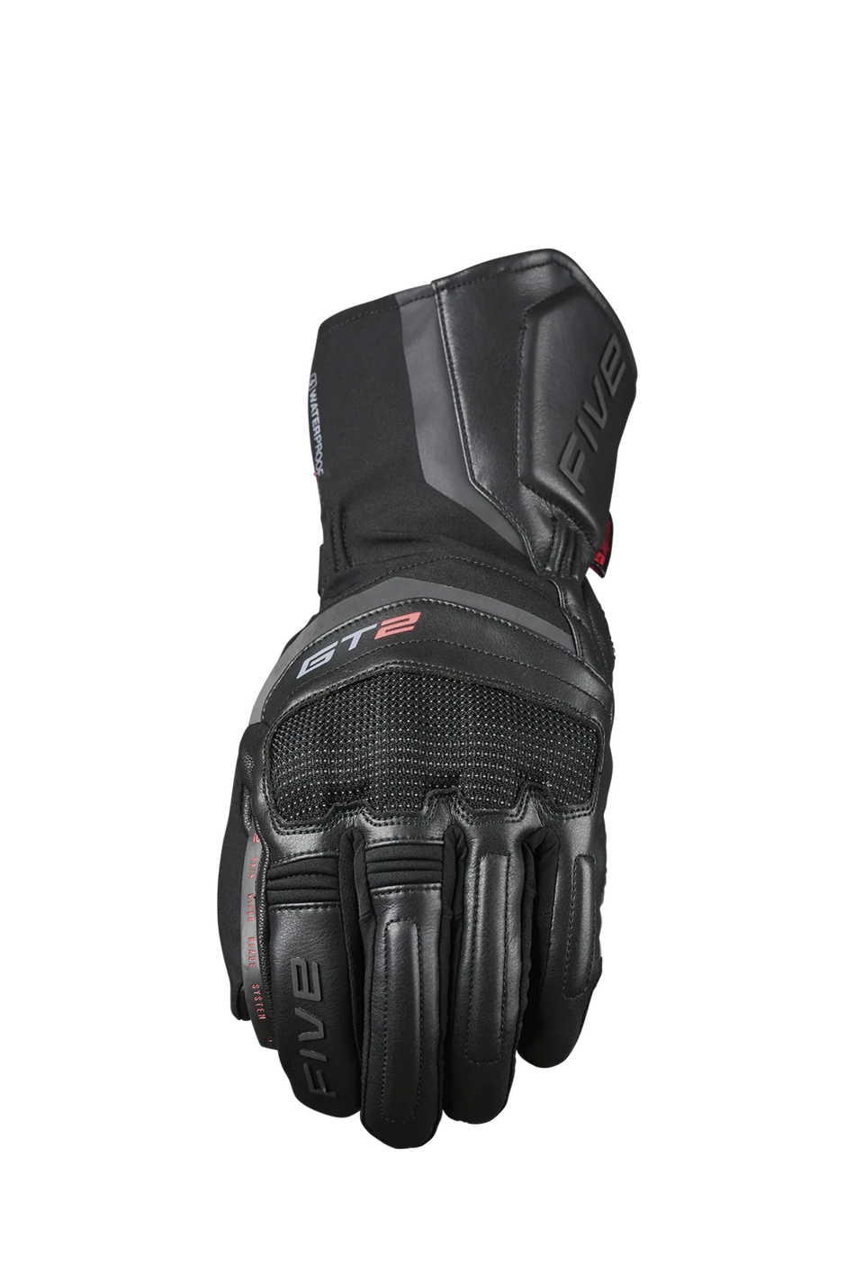 FIVE GT2 EVO WP+ Waterproof Touring Gloves - SwiftMoto Black