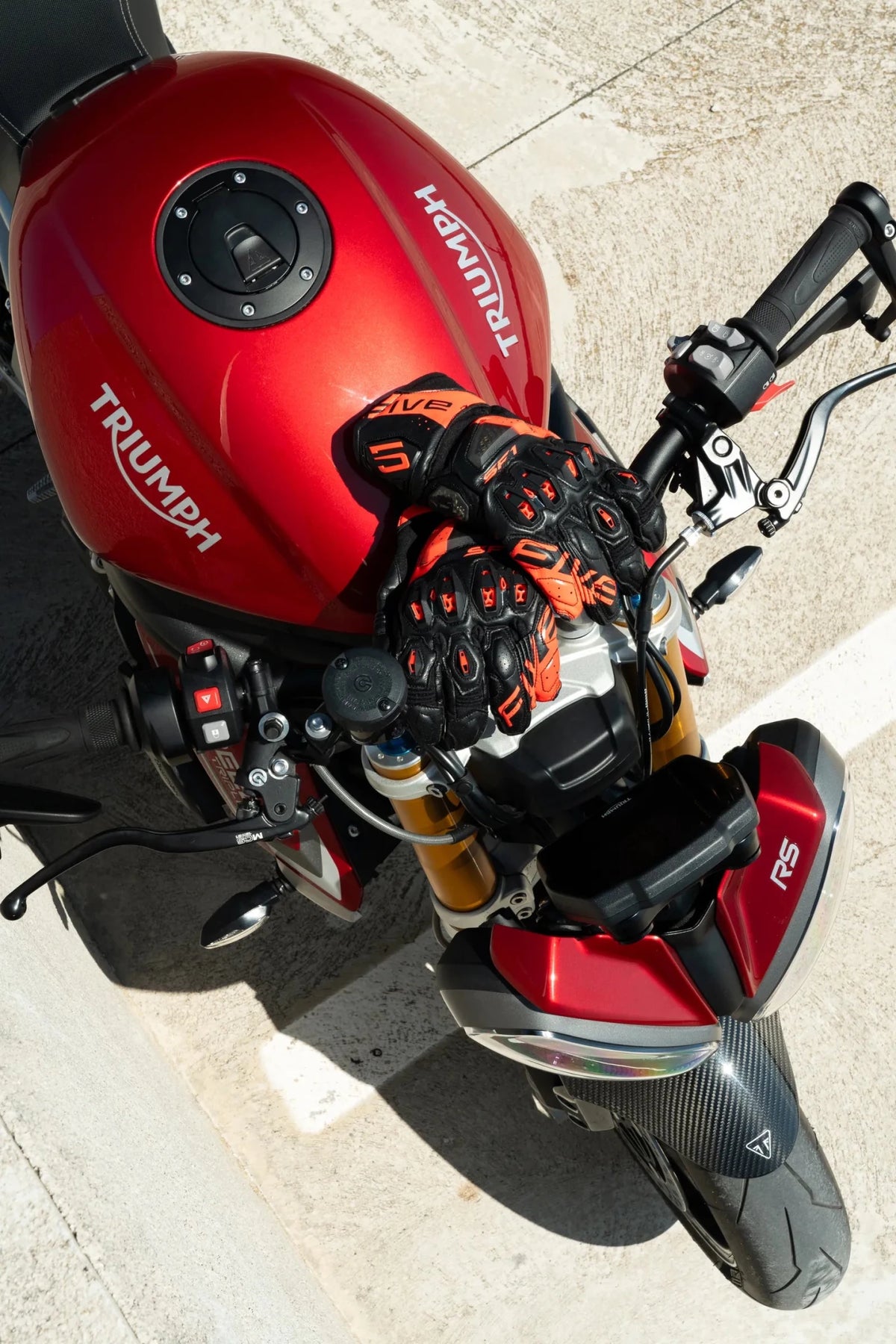 FIVE SF1 EVO Sport Gloves - SwiftMoto Black