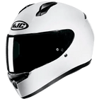 HJC C10 Full Face Motorcycle Helmet - SwiftMoto Solid White