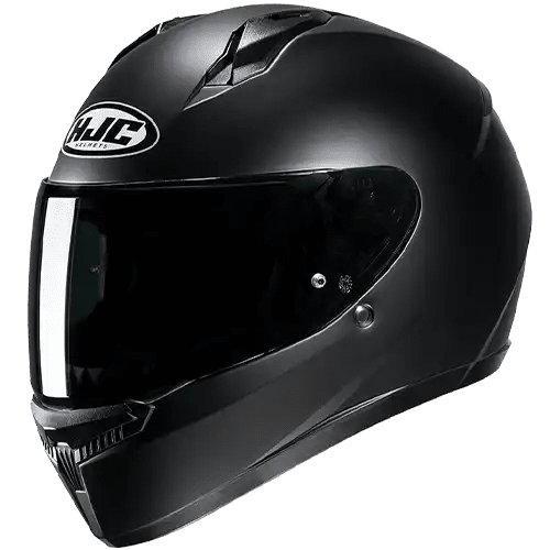 HJC C10 Full Face Motorcycle Helmet - SwiftMoto Semi Flat Black