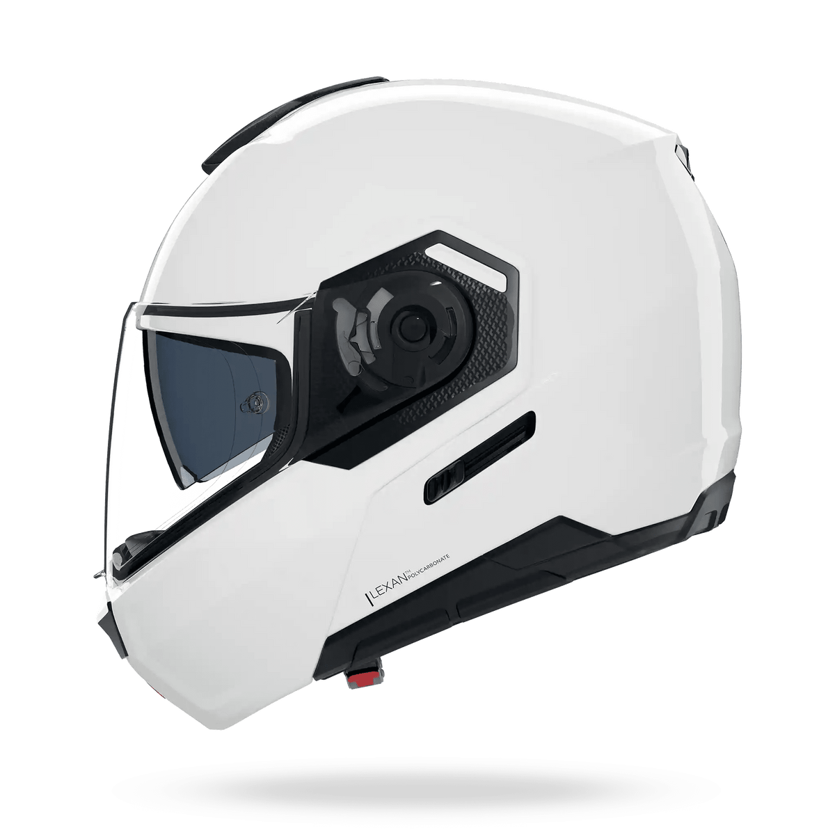 Nolan N90-3 Flip Up Modular Helmet - SwiftMoto White Glossy