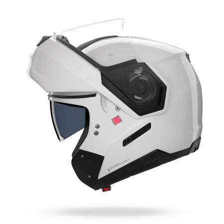 Nolan N90-3 Flip Up Modular Helmet - SwiftMoto White Glossy