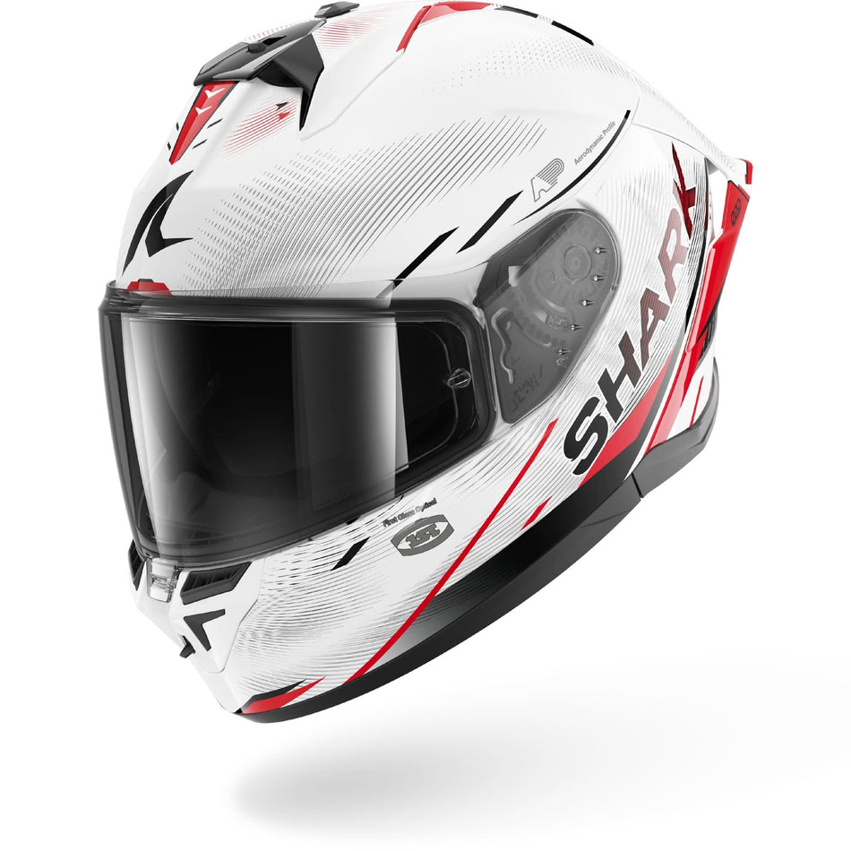 Shark Skwal Cup Helmet - SwiftMoto White Red Black