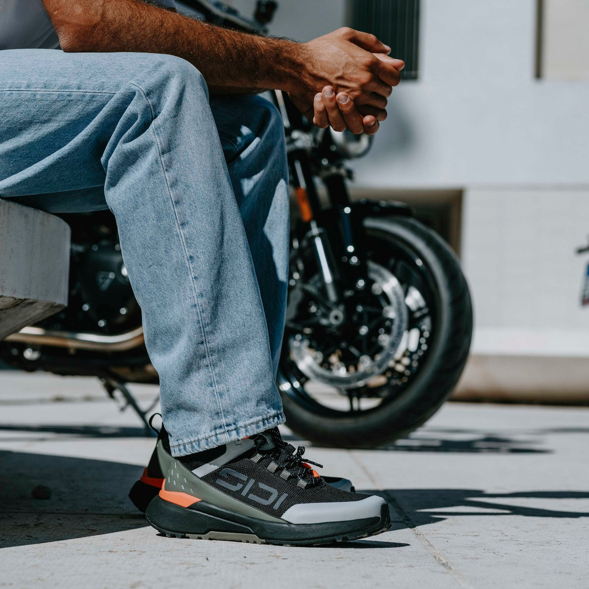 Sidi Nucleus Air Ventilated Riding Shoes - SwiftMoto Anthracite/Black
