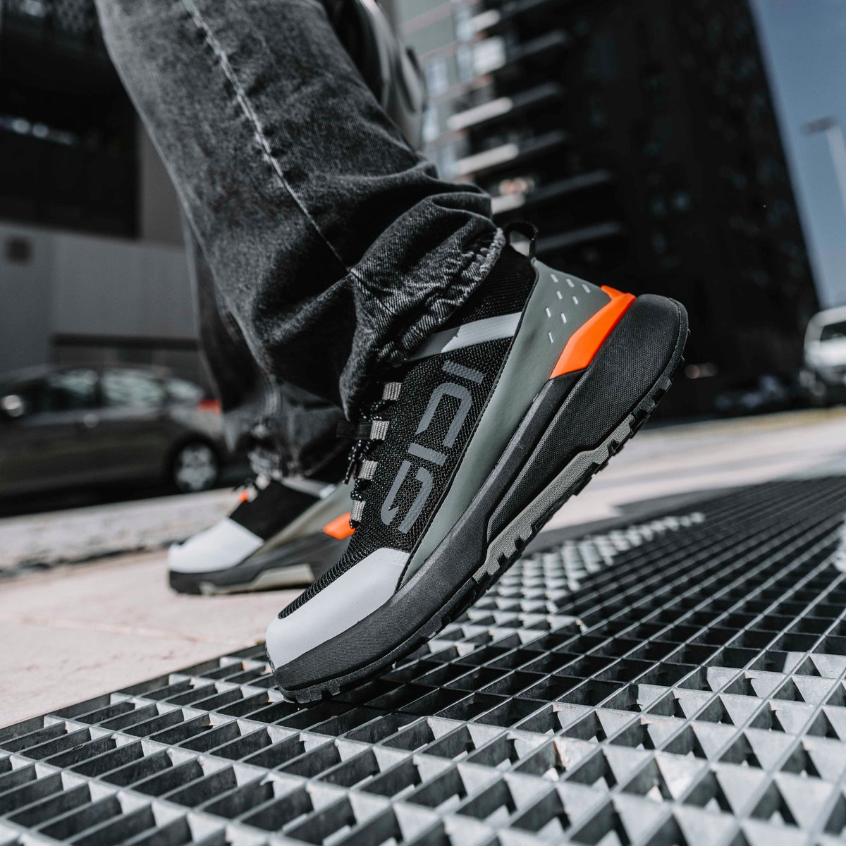 Sidi Nucleus Air Ventilated Riding Shoes - SwiftMoto Anthracite/Black